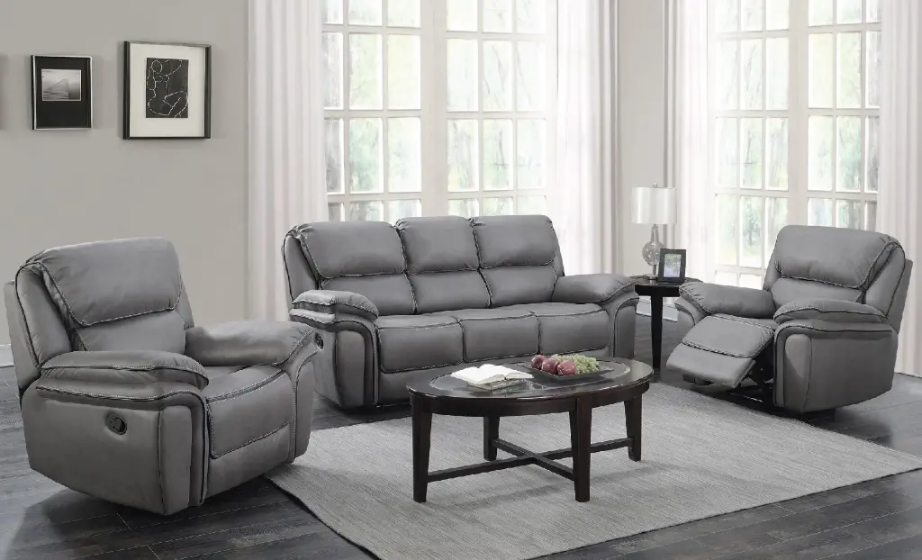 🛋️ Maira Grey 3+1+1 Lounge Suite – Just $64/Week!