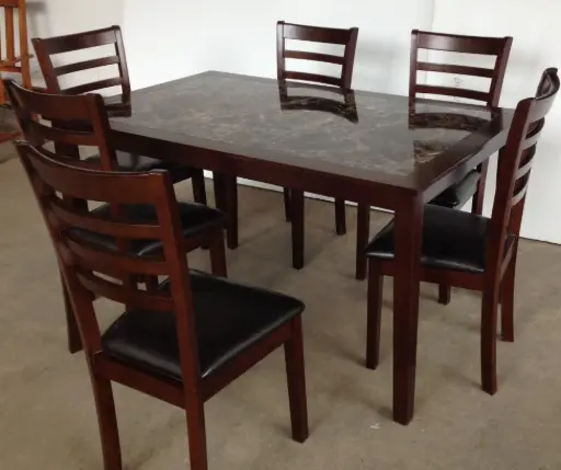 🍽️ Classic 7-Piece Dining Set – Only $26.50/Week!
