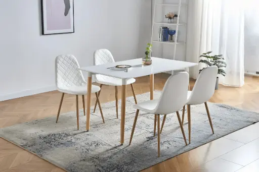 🍽️ Zoe 5-Piece Dining Table Set – Just $27.50/Week!
